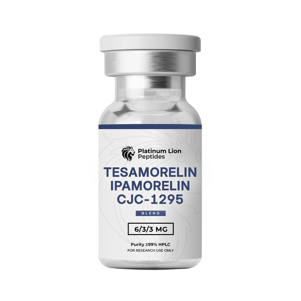 Platinum Lion Peptides - TESAMORELIN/IPAMORELIN/CJC-1295 Certificate