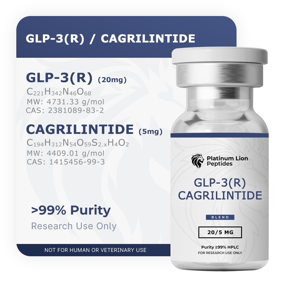 retatrutide/cagrilintide Buy Retatrutide / Cagrilintide Blend (20mg/5mg) from Platinum Lion Peptides — $149.99 Ibuprofen hepatic encephalopathy, hepatomegaly, supplement for incontinence Quantity:4