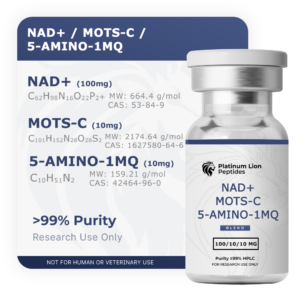 NAD+ /  MOTS-c / 5-AMINO-1MQ