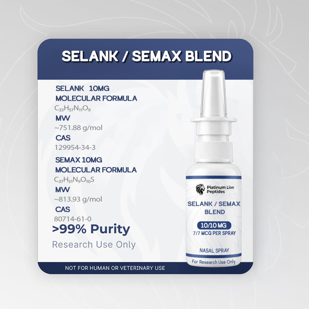 SELANK/SEMAX NASAL SPRAY